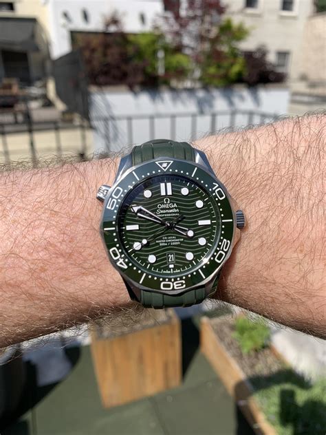 seamaster omega green